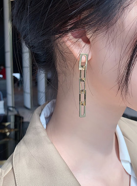 Accessories for Women Korean Metal Chain Pendant Long