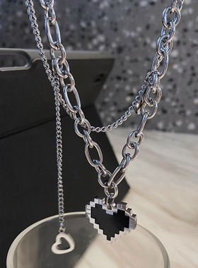 New New Harajaku Fashion Women Pendant Necklaces Double