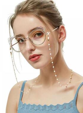 Fashion Pearl Glasses Chain Women Men Eyeglass Cord