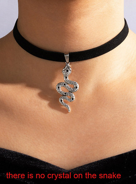 Sexy Black Lace Choker Goth Double Layers Love Heart