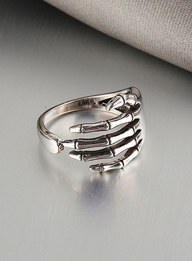 Vintage Ghost Finger Rings For Women Men Teens Retro