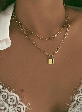 Fashion Bohemia Gold Color Round Coin Shaped Necklace For