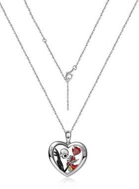 Fashion creative skull sweet love necklace exquisite