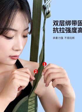 腰椎牵引带家用吊单杠室内拉伸腰椎腰间盘悬挂辅助带男女久坐神器