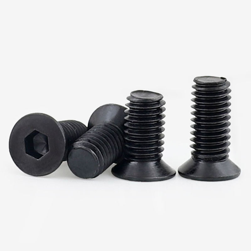 10.9级黑色小沉头内六角螺丝小平头螺钉小头小帽薄沉头M2M3M4M5GH - 图3