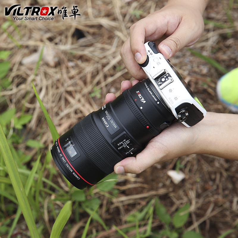 唯卓仕EF-EOSM佳能转接环efm微单佳能EF镜头小痰盂转微单M50M6II二代M100M200M3适配器自动对焦 - 图1