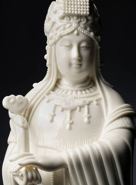 快速发货《妈祖j 仿古瓷》陶瓷湄洲神像海神天上天后圣母娘娘像摆
