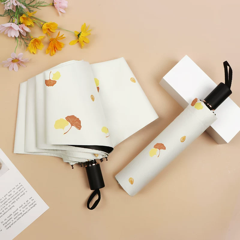Fresh automatic umbrella for students solar-powered, sun protection, UV protection, fully automatic