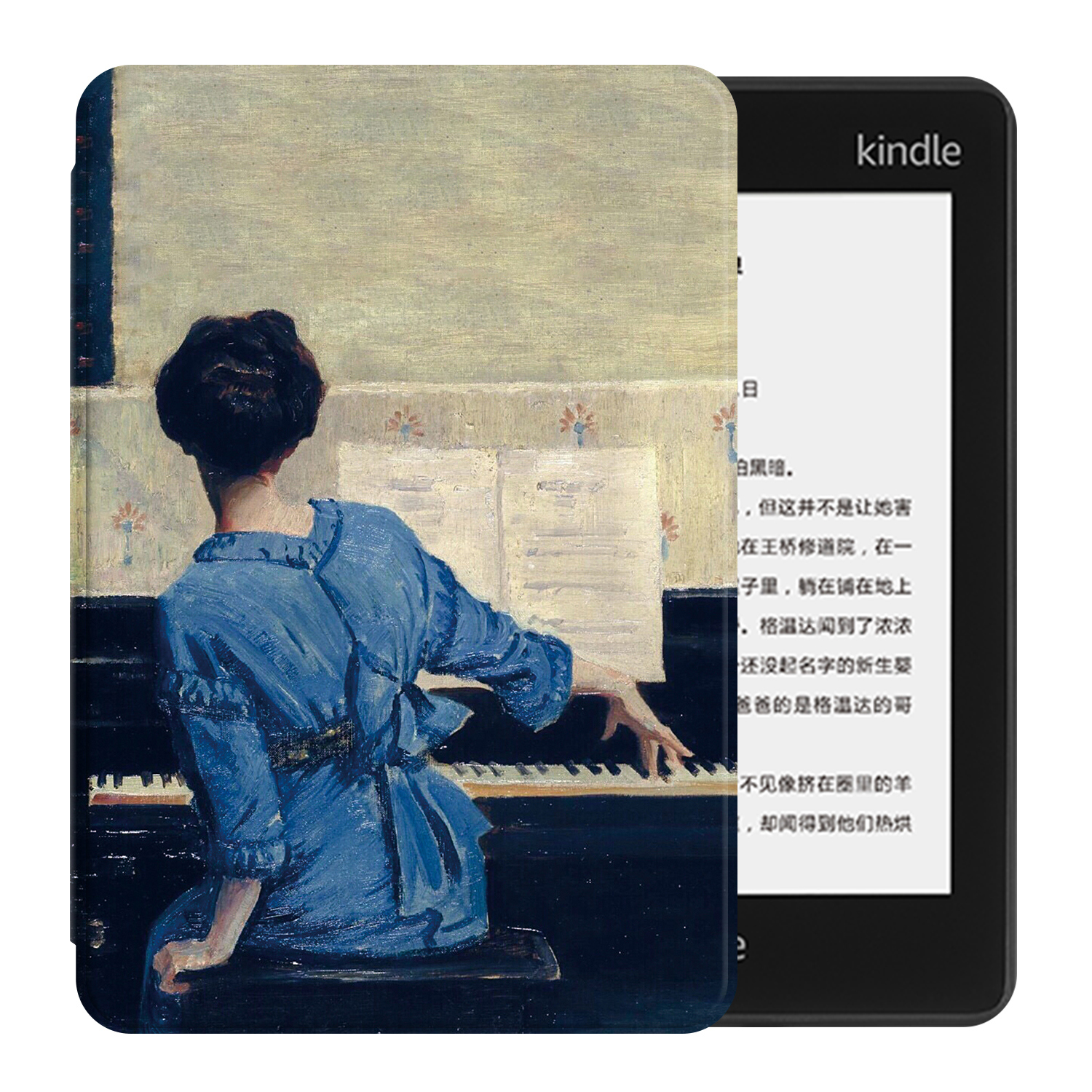 指尖音乐kindle保护套paperwhite6/24青春版kpw12345定制oasis2/3 - 图3