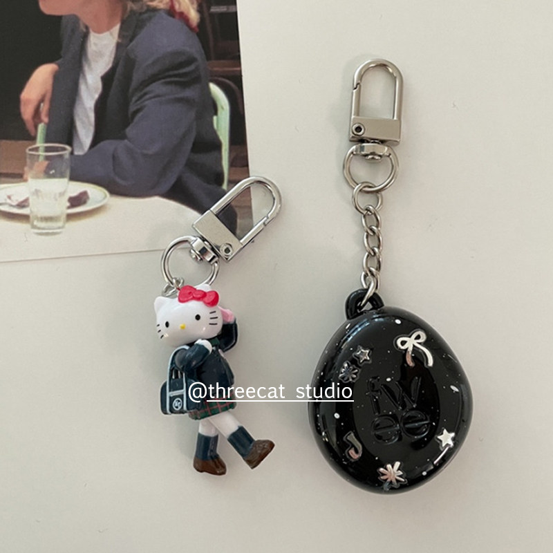 韩系ins小众可萌甜妹kt长腿猫咪钥匙扣airpods挂件包包挂饰新款,淘宝优惠券,粉丝福利购,淘宝优惠卷
