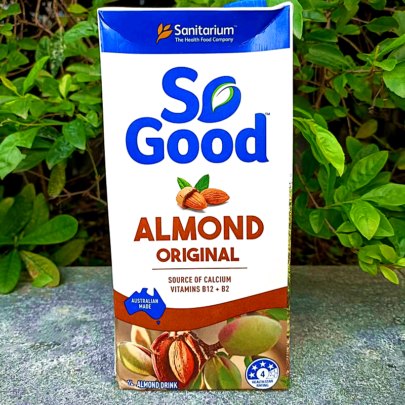 澳洲无糖原味杏仁奶低脂高钙牛奶SoGood UNSWEETENED ALMOND Milk-图2