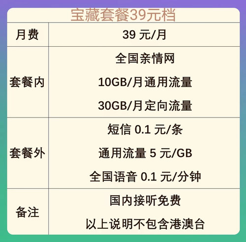 移动改芒果换套餐不换号变更改8元保号套餐手机套餐修改花宝藏版-图1