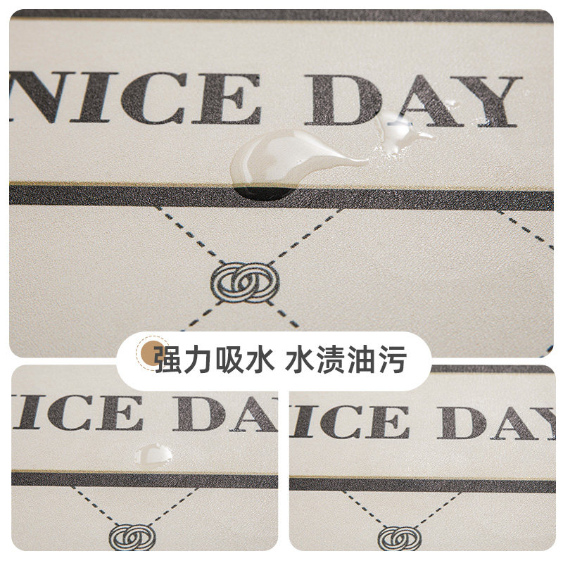 厨房地垫家用可擦免洗2026新款防水防油脚垫吸水防滑耐脏厨房地毯,淘宝优惠券,粉丝福利购,淘宝优惠卷