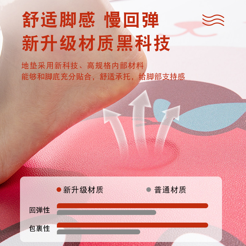 喜庆新年入户门地垫红色搬家玄关脚垫马年进门口乔迁地毯结婚家用,淘宝优惠券,粉丝福利购,淘宝优惠卷