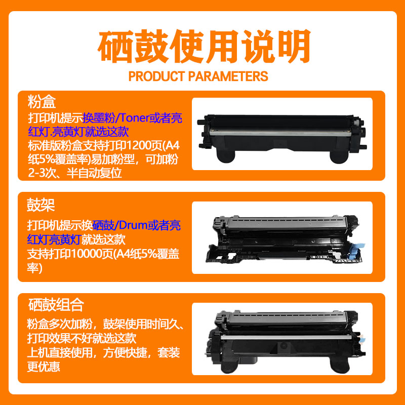 适用京瓷MA2000W粉盒硒鼓TK-1243墨盒DK1243成像鼓组件黑白激光打印机墨粉碳粉晒鼓PA2000W MA2000感光鼓耗材 - 图2