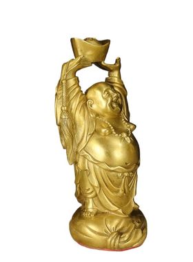 全铜弥勒佛摆件家居客厅玄关装饰