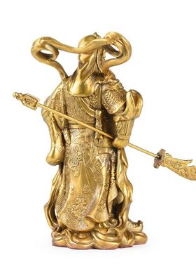 关公韦陀伽蓝菩萨佛像工艺品