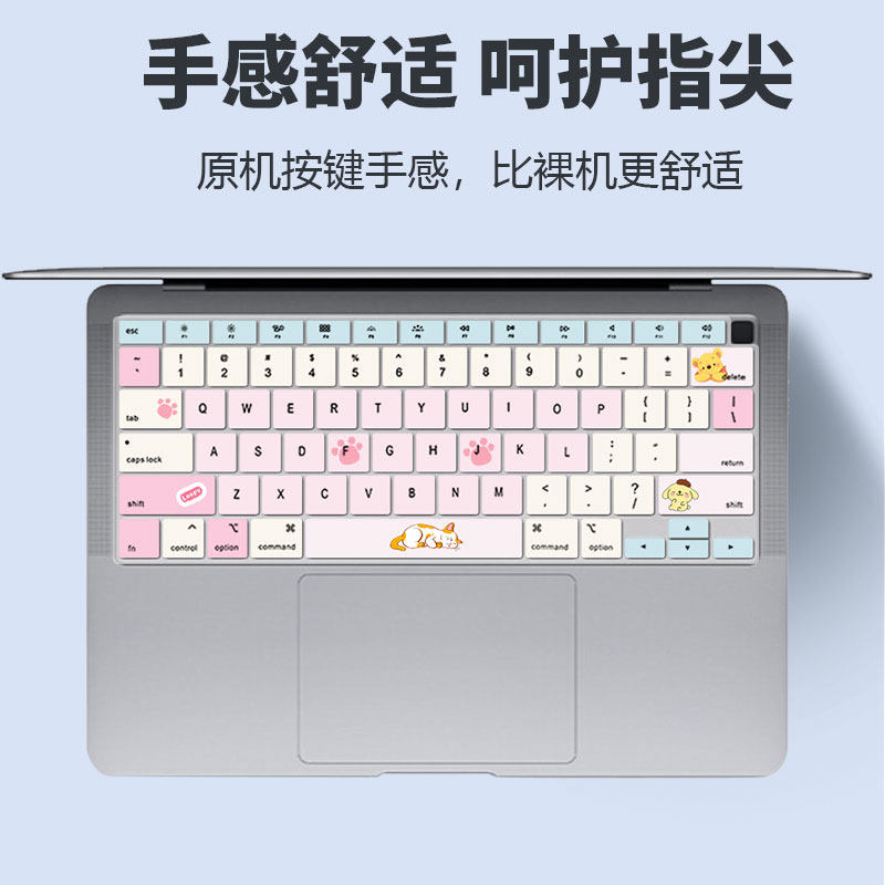 适用苹果MacBookPro14寸16键盘膜A3401按键贴A3403定制A2991凹凸 - 图1