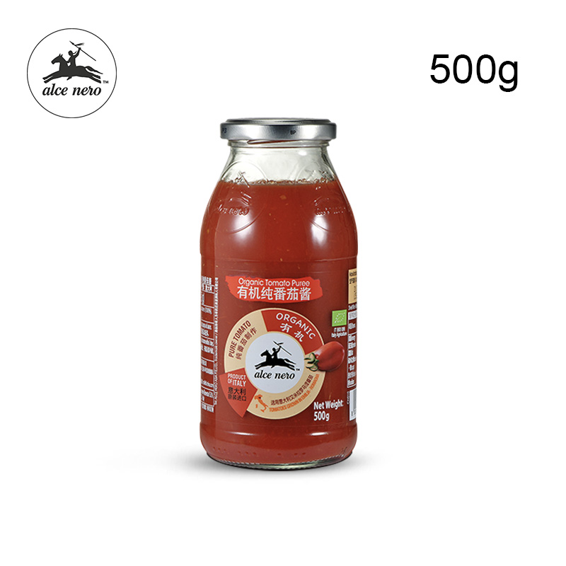Alce Nero有机尼奥有机纯番茄酱500g - 图0