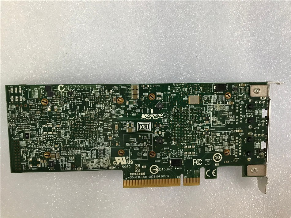 DELL/戴尔 Broadcom 57810A 10Gb双电口万兆网卡0W1GCR 0HN10N-图1