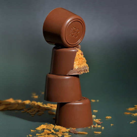 Patchi-sándwich crujiente francés, caja de regalo de chocolate con leche, galletas de oblea importadas, regalos de aperitivos de alta gama