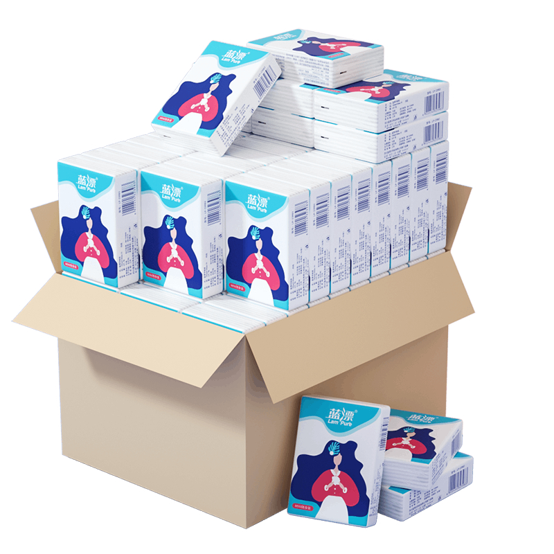 纯竹工坊随身装便携式面纸小包式 纯竹工坊环天手帕纸