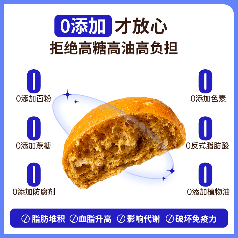 低碳水高蛋白轻态面包全麦素食欧包 大唐神厨西式糕点