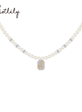 珍珠项链Riotlily星星女