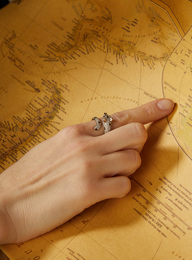 【符龙飞同款】Riotlily/艾特里里金钱豹新年系列戒指女款礼物