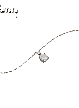 Riotlily/艾特里里璀璨星夜系列项链简约锆石圣诞送女友毛衣链