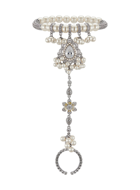 Riotlily/艾特里里雾都清晨仿珍珠手链女款圣诞礼物