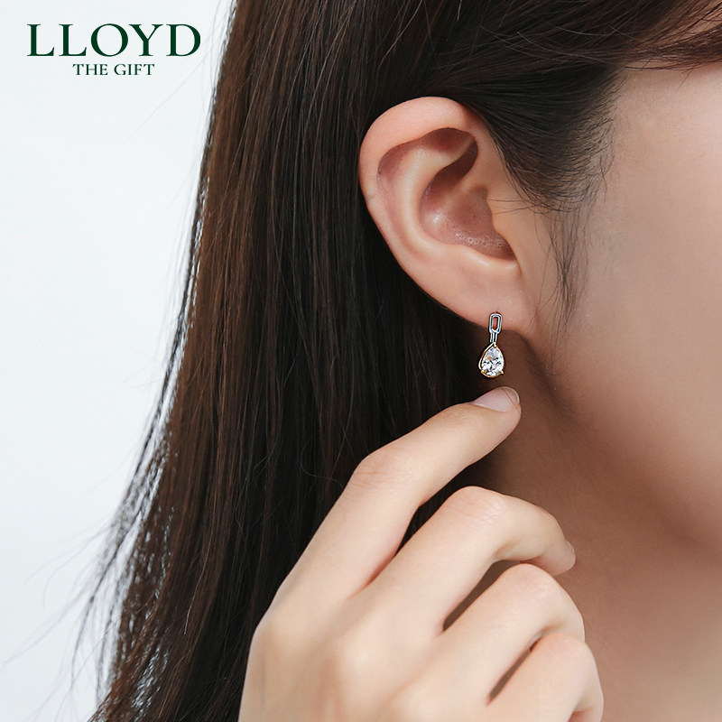 lloyd洛雅蒂正品女l-carat锁骨链 LLOYD海外项链
