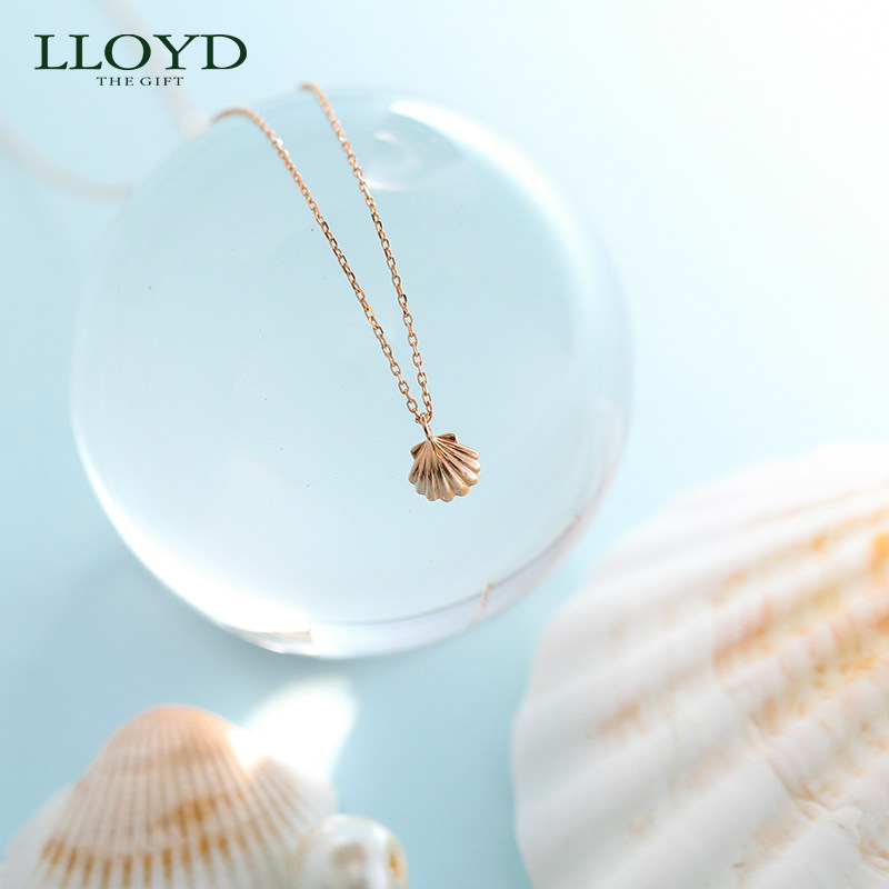 lloyd洛雅蒂正品女10k个性锁骨链 LLOYD海外项链