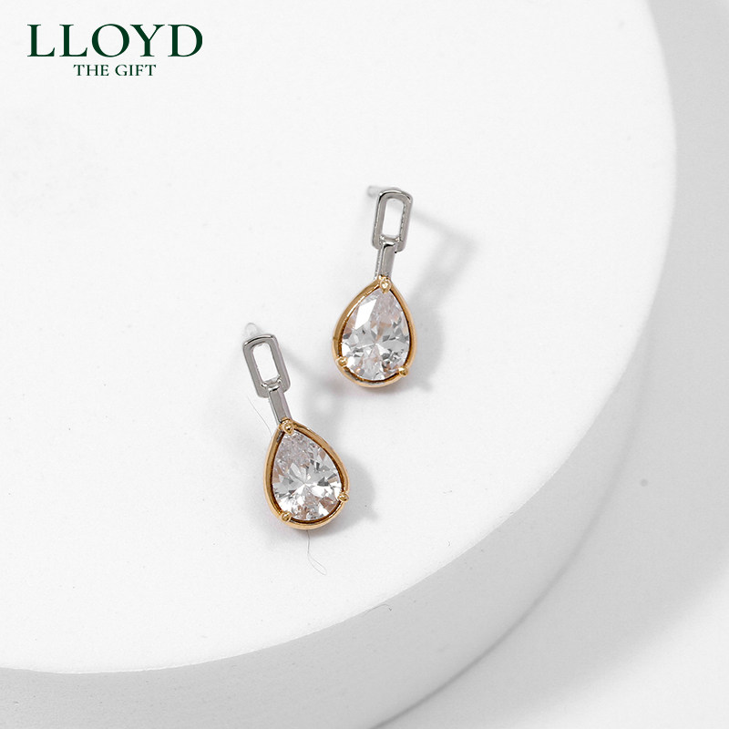 lloyd洛雅蒂正品女l-carat锁骨链 LLOYD海外项链