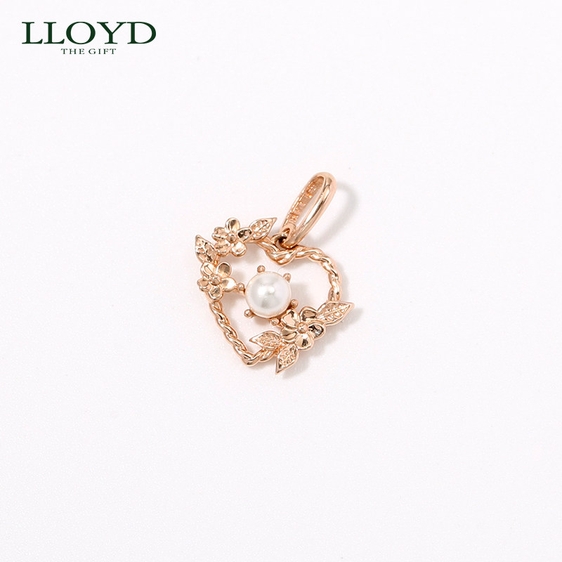 lloyd洛雅蒂正品吊坠女14k花边 LLOYD海外项链