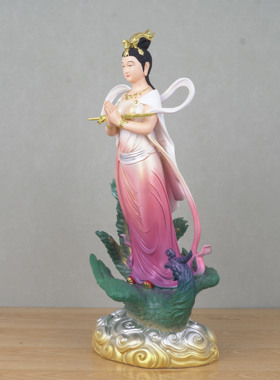 九天玄女无极元君九天娘娘玄牝氏神像九天玄母天尊家用供奉摆件