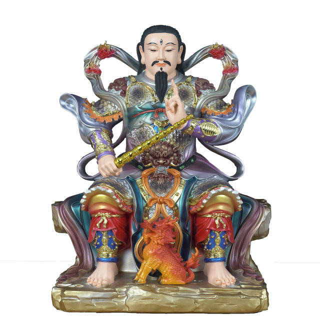 The Statue of Thunder Ancestor Nine Heavens Ying Yuan Thunder Universal Transformation Heavenly Lord