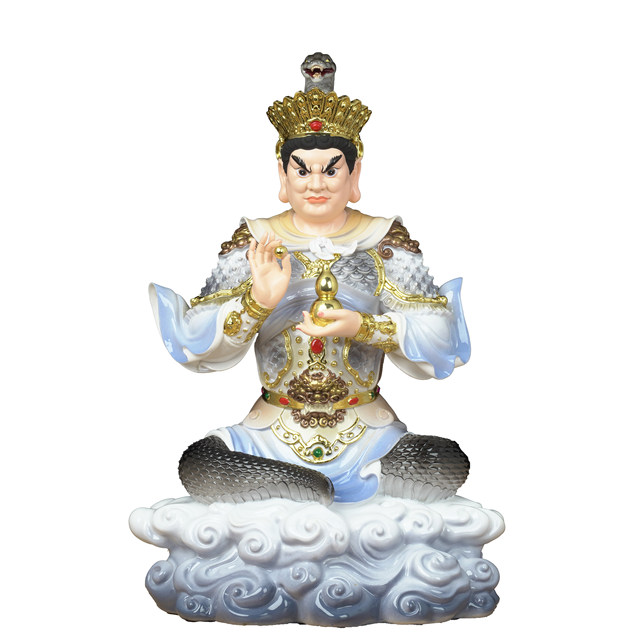 Python statue body snake real body resin home offering