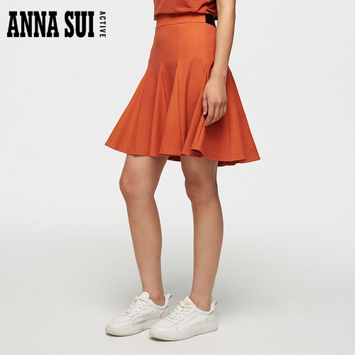 ANNA SUI安娜苏运动 Master大师系列 A字型防透修身高尔夫百褶裙 - 图3