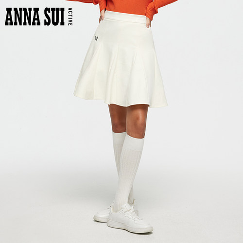 ANNA SUI安娜苏运动 Master大师系列 A字型防透修身高尔夫百褶裙 - 图1
