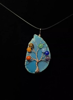 Vintage古着 Bohemian Divine Tree项链