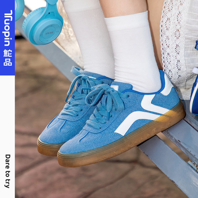 Reading canvas training shoes for women's retro versatile sports shoes