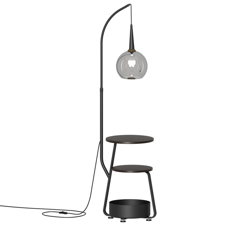 意式落地灯轻奢客厅沙发边几置物架一体2026年新款卧室中古氛围灯,淘宝优惠券,粉丝福利购,淘宝优惠卷