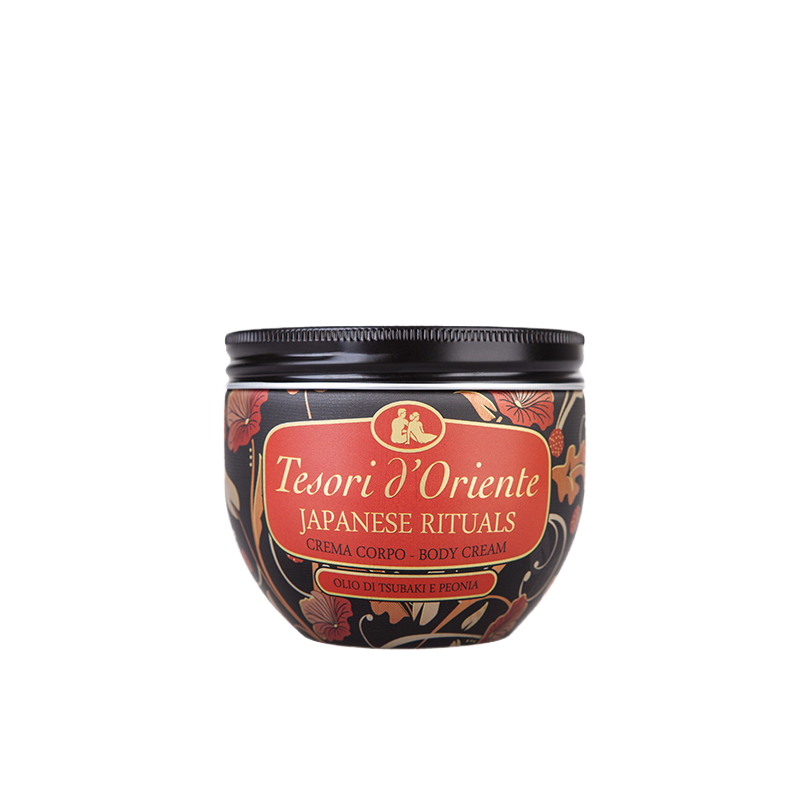 tesoridoriente也美特专卖意大利进口东方宝石山茶花滋养霜滋润保湿润肤乳留香身体乳液套装3