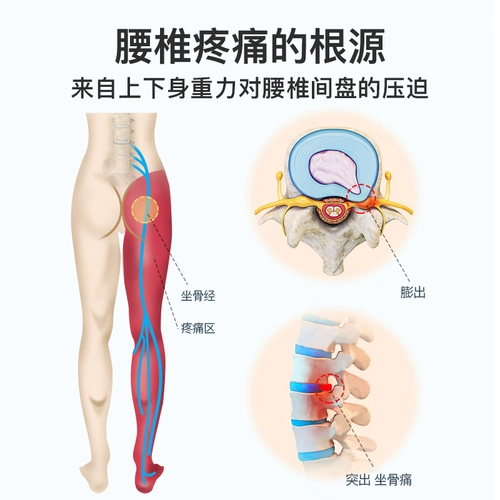 LK Ocabulary Lumbar Massage Instrument Back Taist