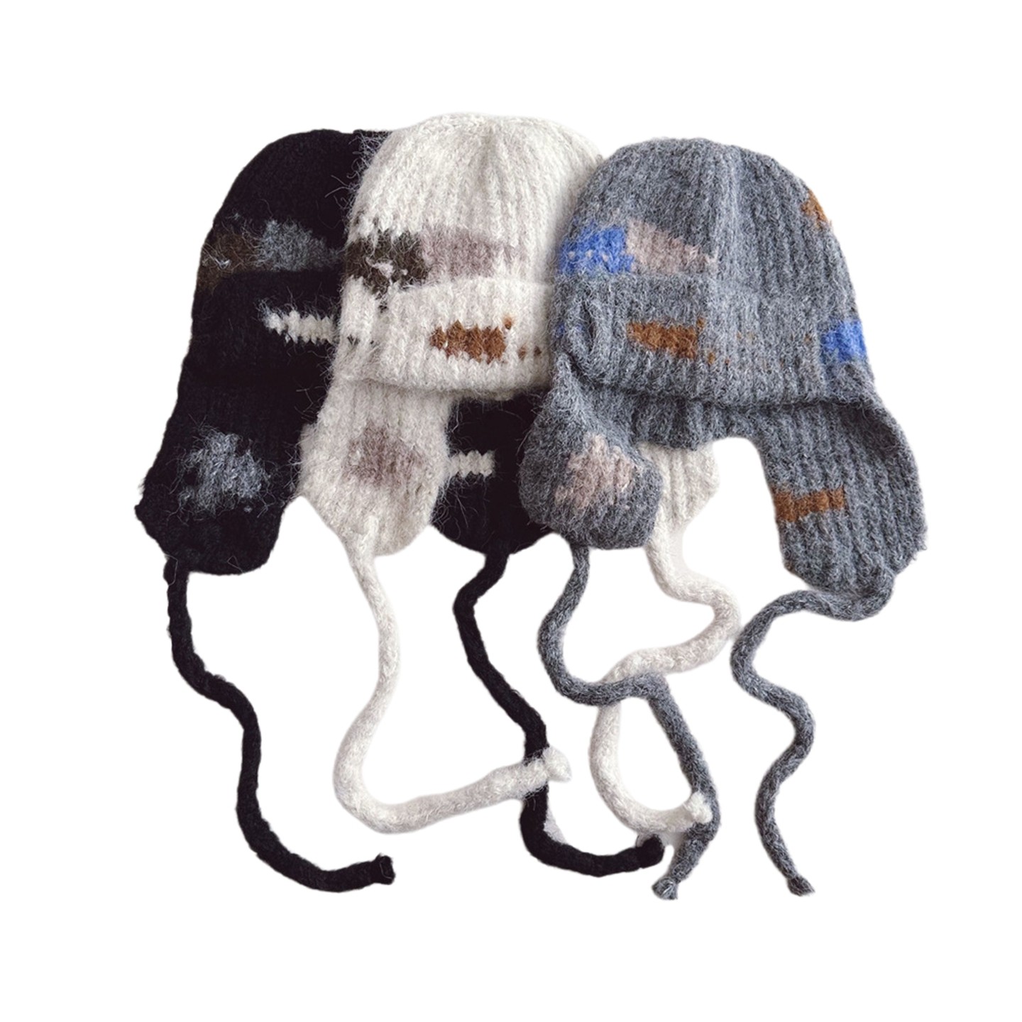 儿童帽子新款秋冬韩版护耳雷锋帽男女童保暖针织帽小孩时尚毛线帽,淘宝优惠券,粉丝福利购,淘宝优惠卷