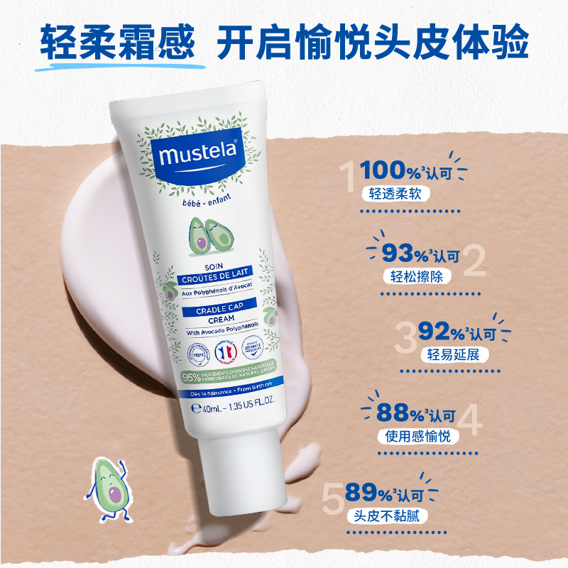 【新品上市】妙思乐新生儿奶痂洗护组合宝宝婴童头皮护理清洁保湿