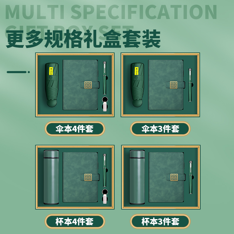 退伍纪念品送战友老兵军人实用高档意义礼物笔记本定制保温杯礼盒 - 图1