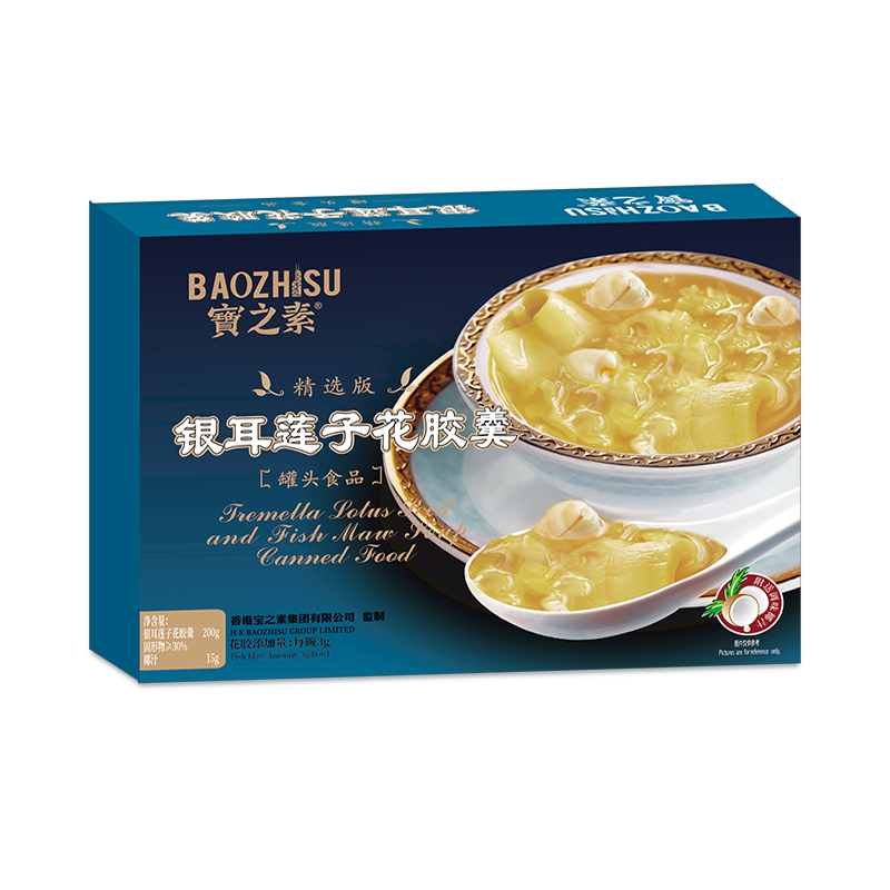宝之素即食花胶陈皮低脂早餐孕妇粥 宝之素食品花胶/鱼胶
