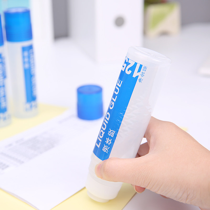 晨光液体胶水高粘度透明文具胶水儿童学生专用手工制作diy材料胶水大瓶小瓶装50ml液体胶125ml可做水晶泥胶水_虎窝淘
